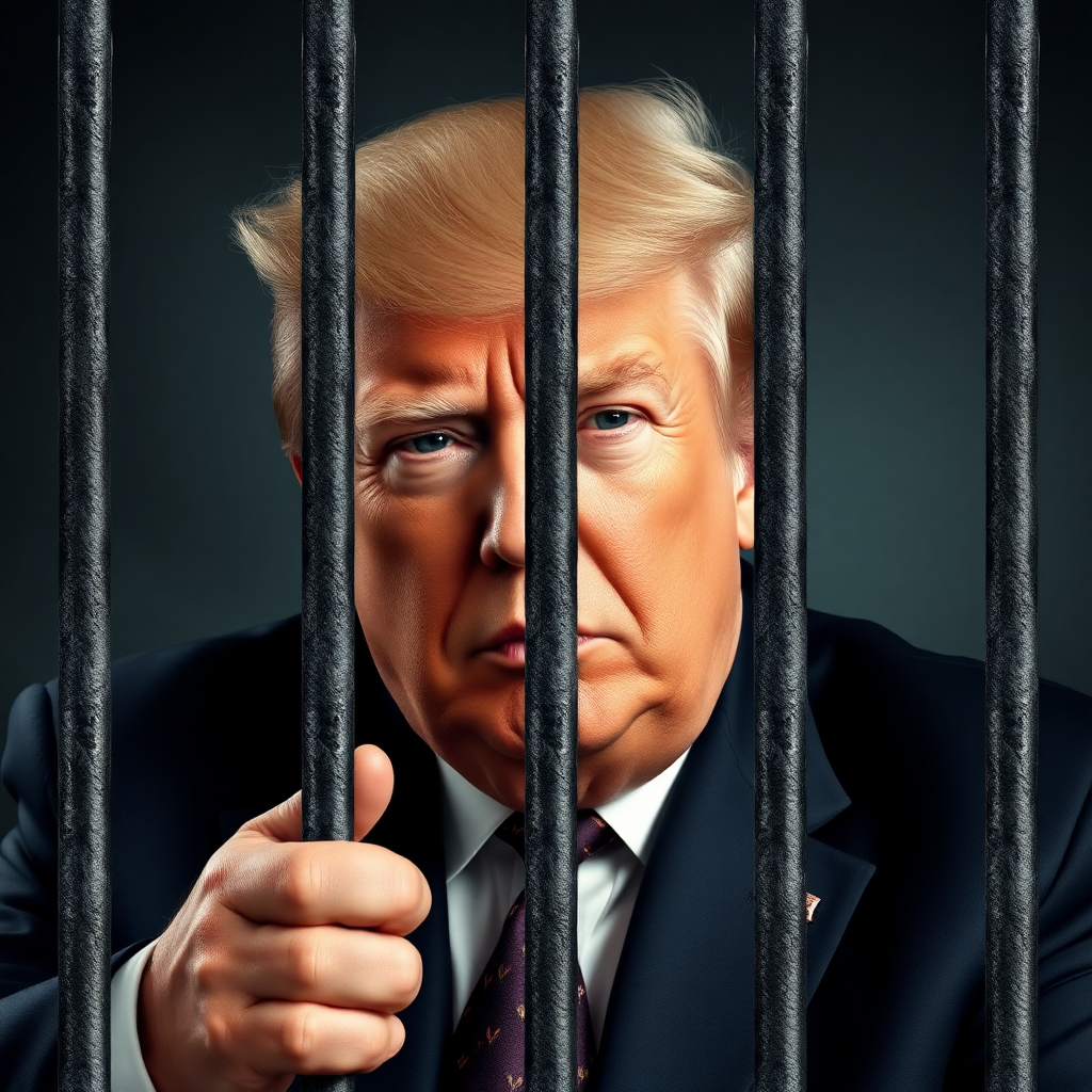 donald trump in jail taking over this website