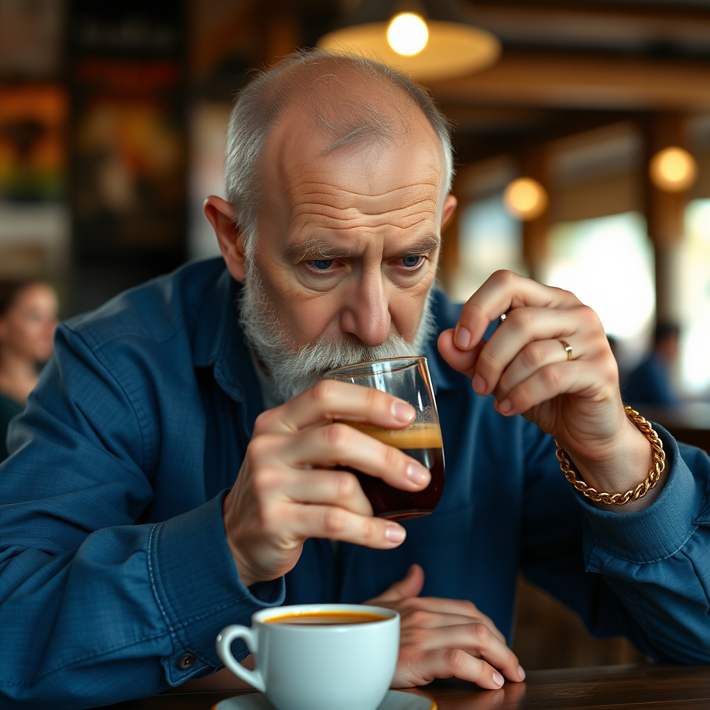 dana white drinking coffee