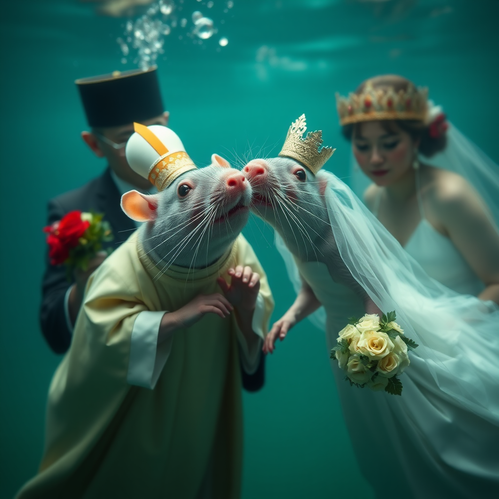 A rat wedding, Catholic, shark attack