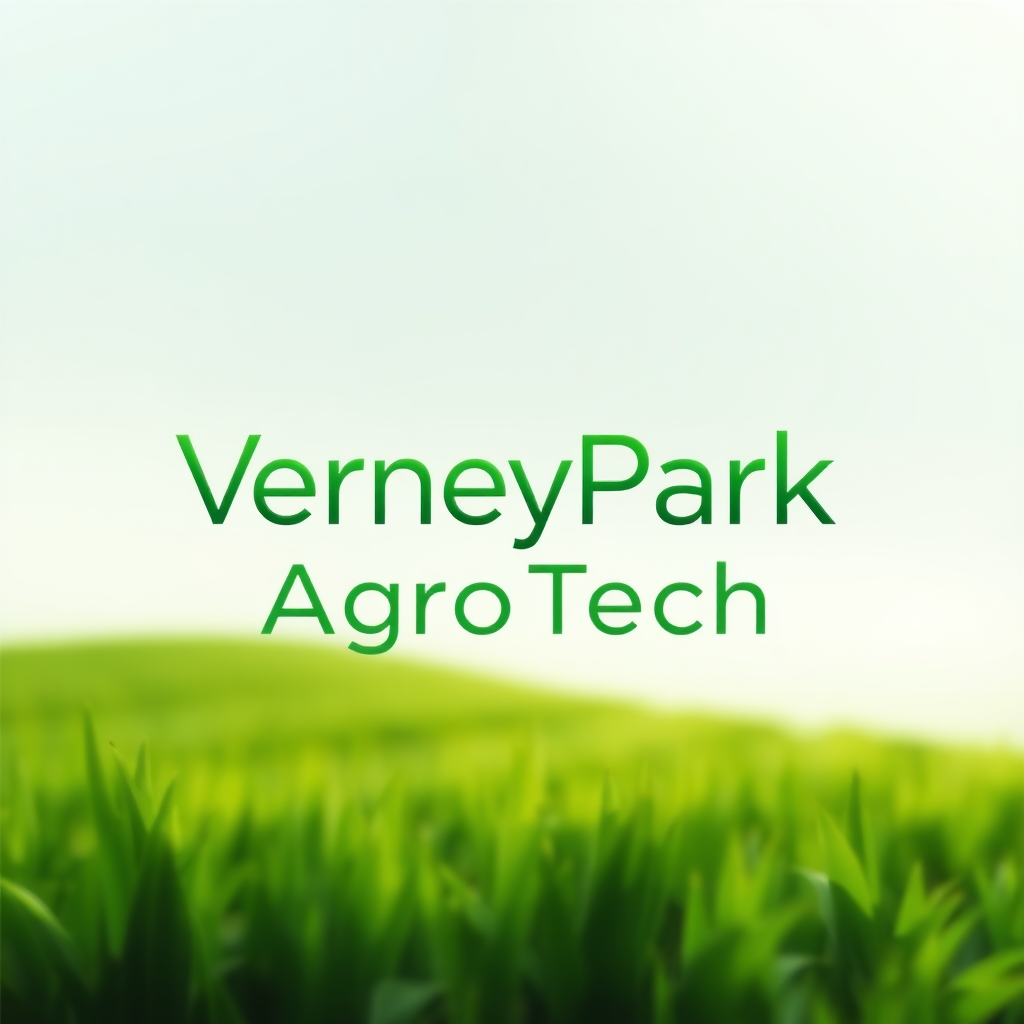 To create a visually striking and memorable logo for "VerneyPark-AgroTech," the design should reflect innovation, sustainability, and the forward-thinking nature of agricultural technology. The logo should evoke a sense of growth, connection with nature, and cutting-edge solutions.

Incorporating natural elements like leaves, crops, or a subtle depiction of the earth can symbolize the agricultural focus, while sleek, modern lines or abstract shapes can highlight the technology aspect. The typography should be clean and contemporary, with "VerneyPark" standing strong and distinguished, while "AgroTech" can be presented in a way that reflects innovation—perhaps with a futuristic font or stylized design.

A color palette inspired by nature, such as earthy greens, blues, or rich browns, can create a connection to the agricultural world, balanced with a hint of metallic or tech-inspired hues to convey modernity and innovation. The overall logo should merge the concepts of tradition and technology, representing VerneyPark-AgroTech’s role in revolutionizing agriculture while staying rooted in the environment.