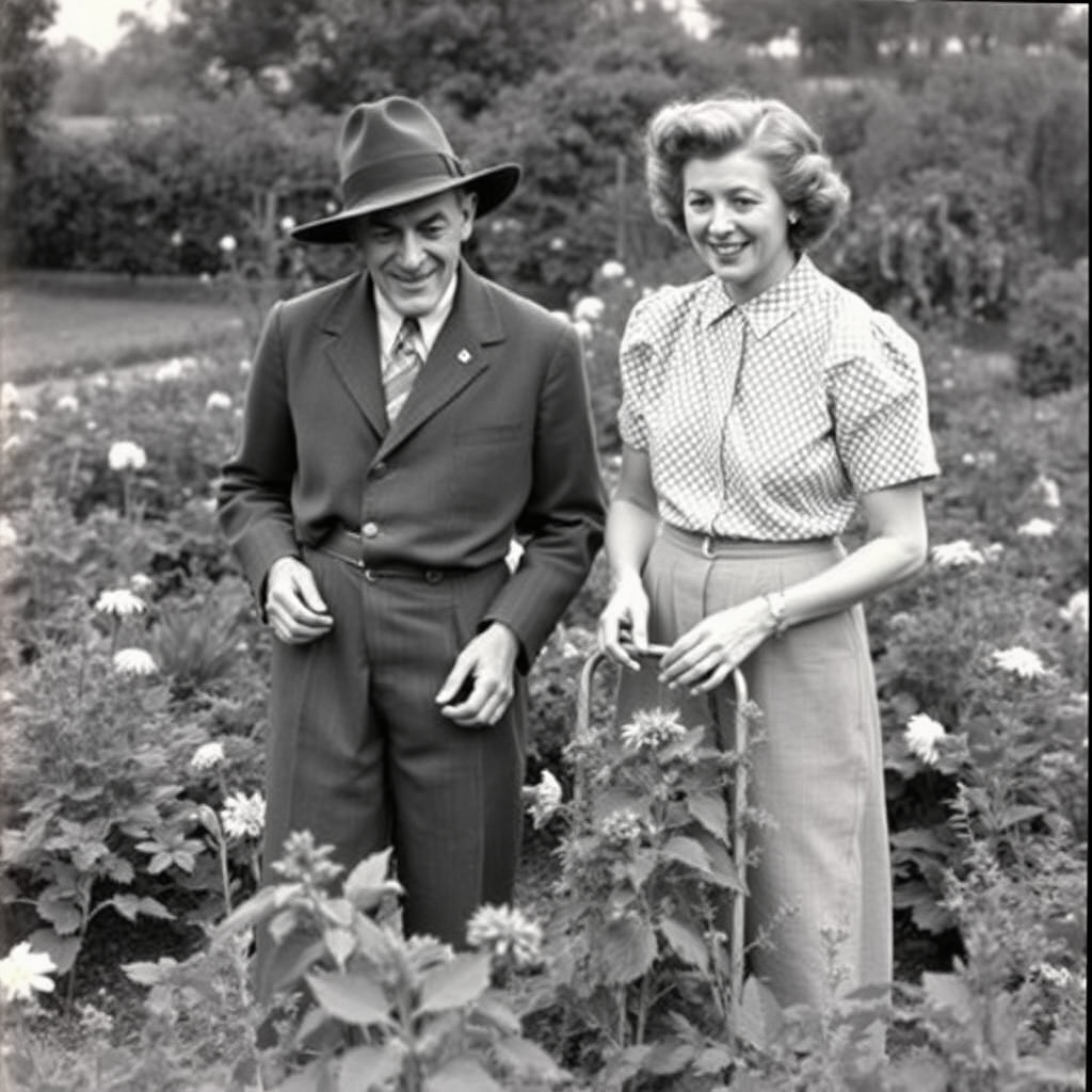 ava gardner with her gardener