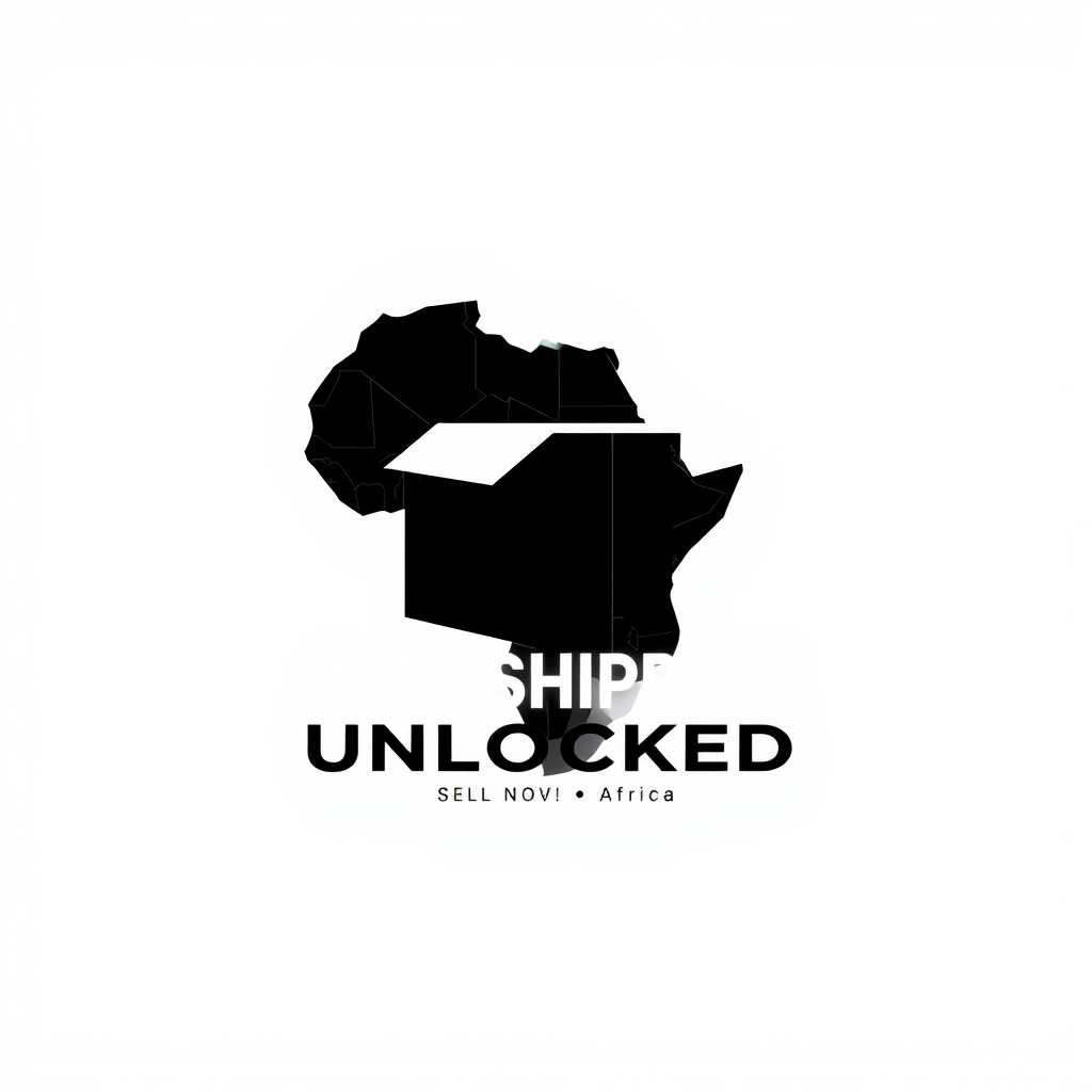 CREATE LOGO FOR "DROPSHIPPING UNLOCKED AFRICA"