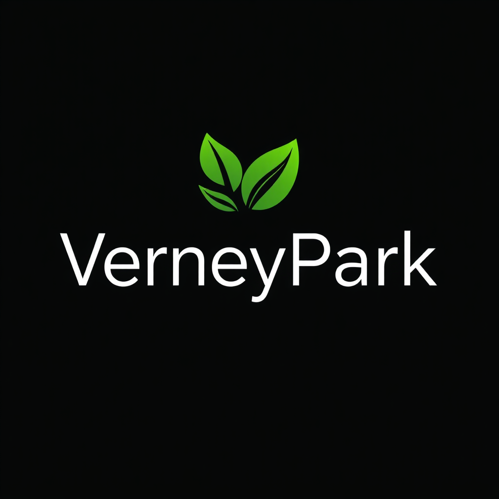 To create a visually striking and memorable logo for "VerneyPark-AgroTech," the design should reflect innovation, sustainability, and the forward-thinking nature of agricultural technology. The logo should evoke a sense of growth, connection with nature, and cutting-edge solutions.

Incorporating natural elements like leaves, crops, or a subtle depiction of the earth can symbolize the agricultural focus, while sleek, modern lines or abstract shapes can highlight the technology aspect. The typography should be clean and contemporary, with "VerneyPark" standing strong and distinguished, while "AgroTech" can be presented in a way that reflects innovation—perhaps with a futuristic font or stylized design.

A color palette inspired by nature, such as earthy greens, blues, or rich browns, can create a connection to the agricultural world, balanced with a hint of metallic or tech-inspired hues to convey modernity and innovation. The overall logo should merge the concepts of tradition and technology, representing VerneyPark-AgroTech’s role in revolutionizing agriculture while staying rooted in the environment.