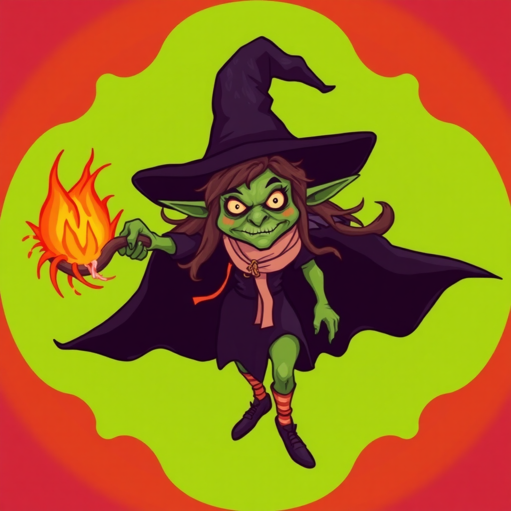 Ugly witch