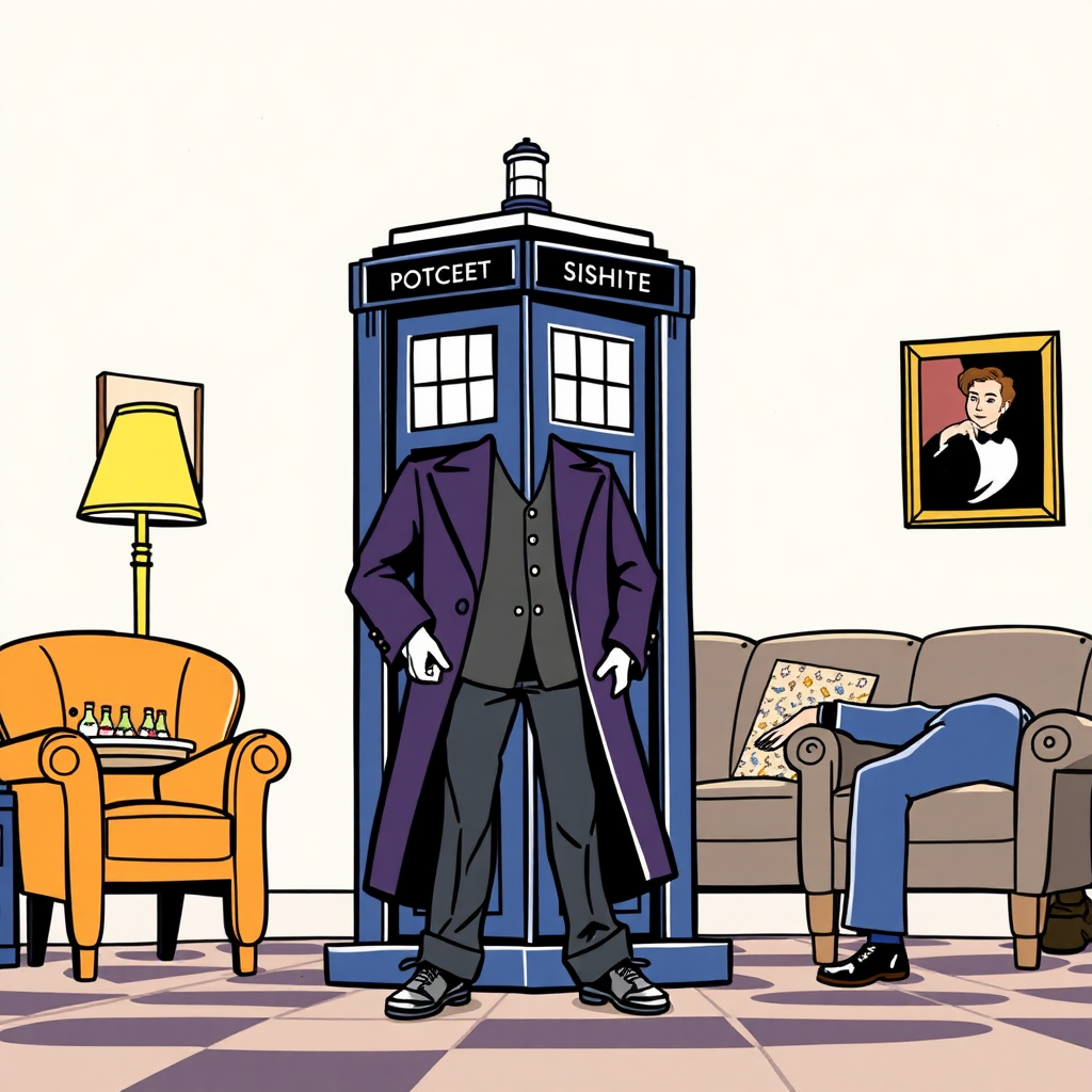 Doctor Who in the style of Seinfeld.