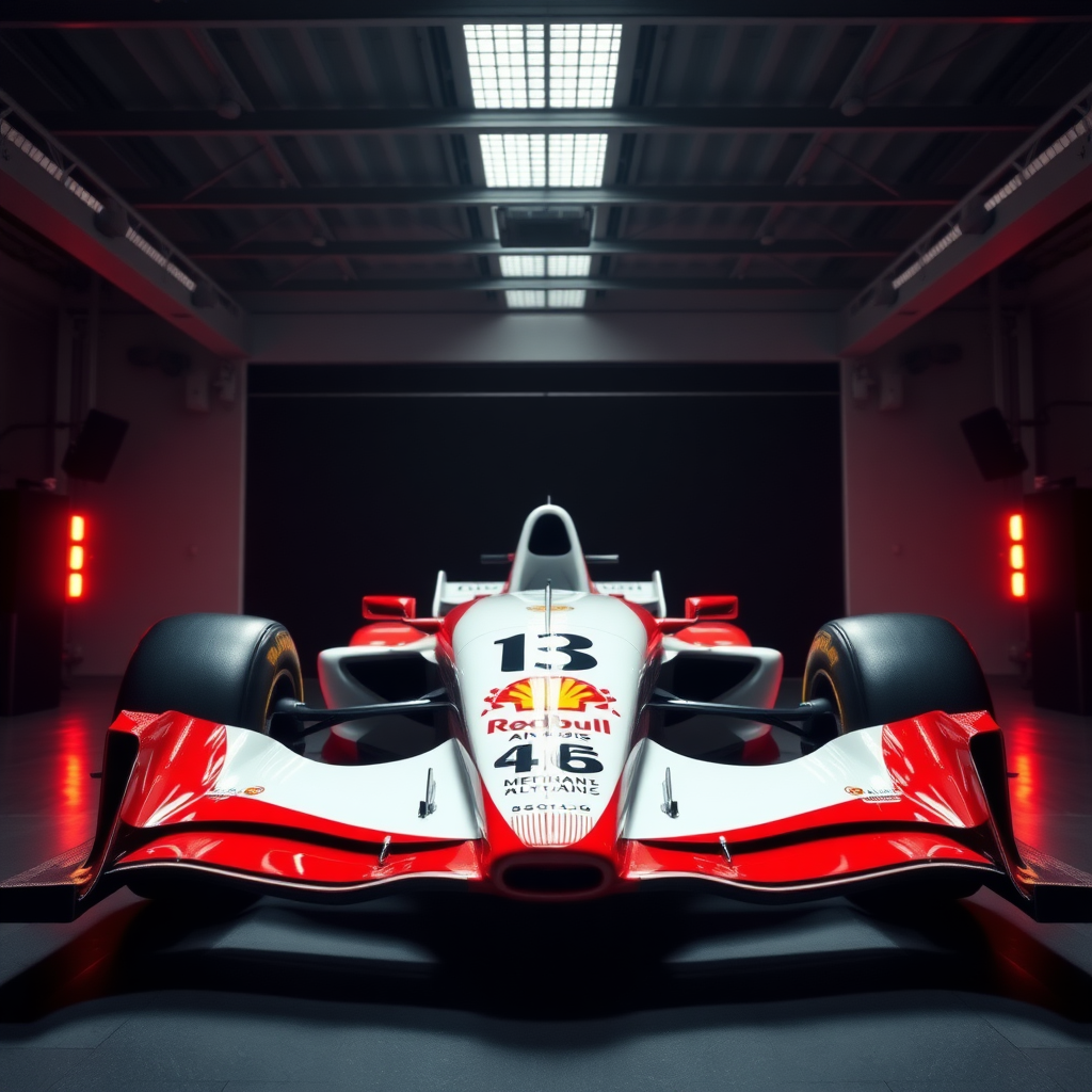 f1 car photoshoot