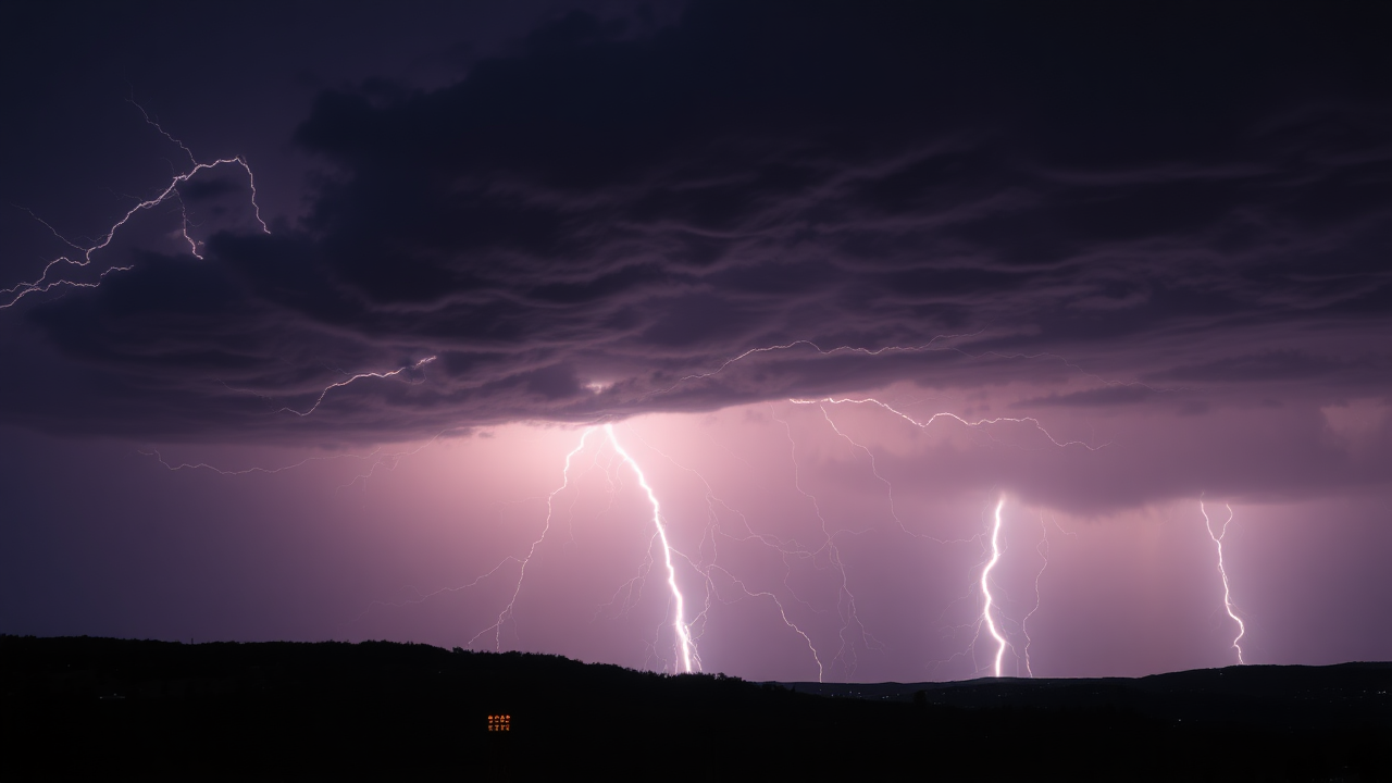 photo, lightning, nature