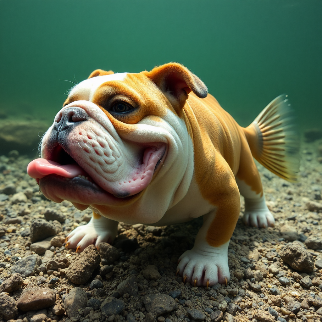 A bulldog fish photo