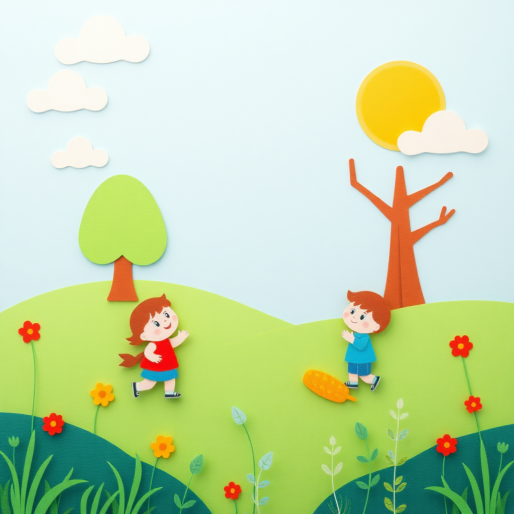 children theme background for product display