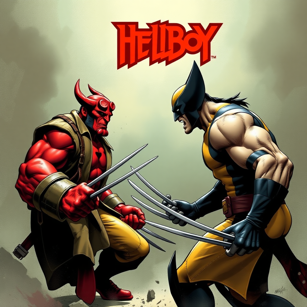 Hellboy vs Wolverine