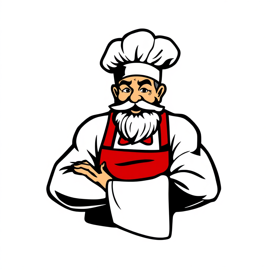 Fast Food Restaurant Logo  
Old Master Q