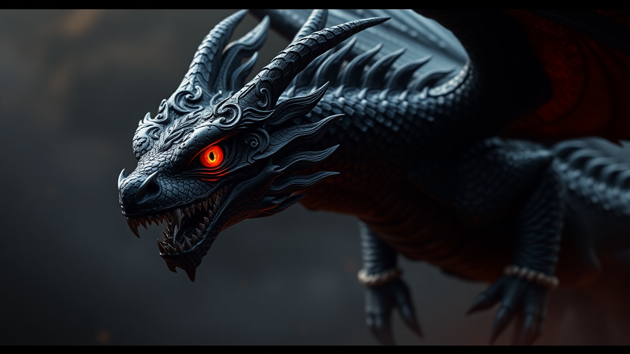 photo, red-eyes dark dragon