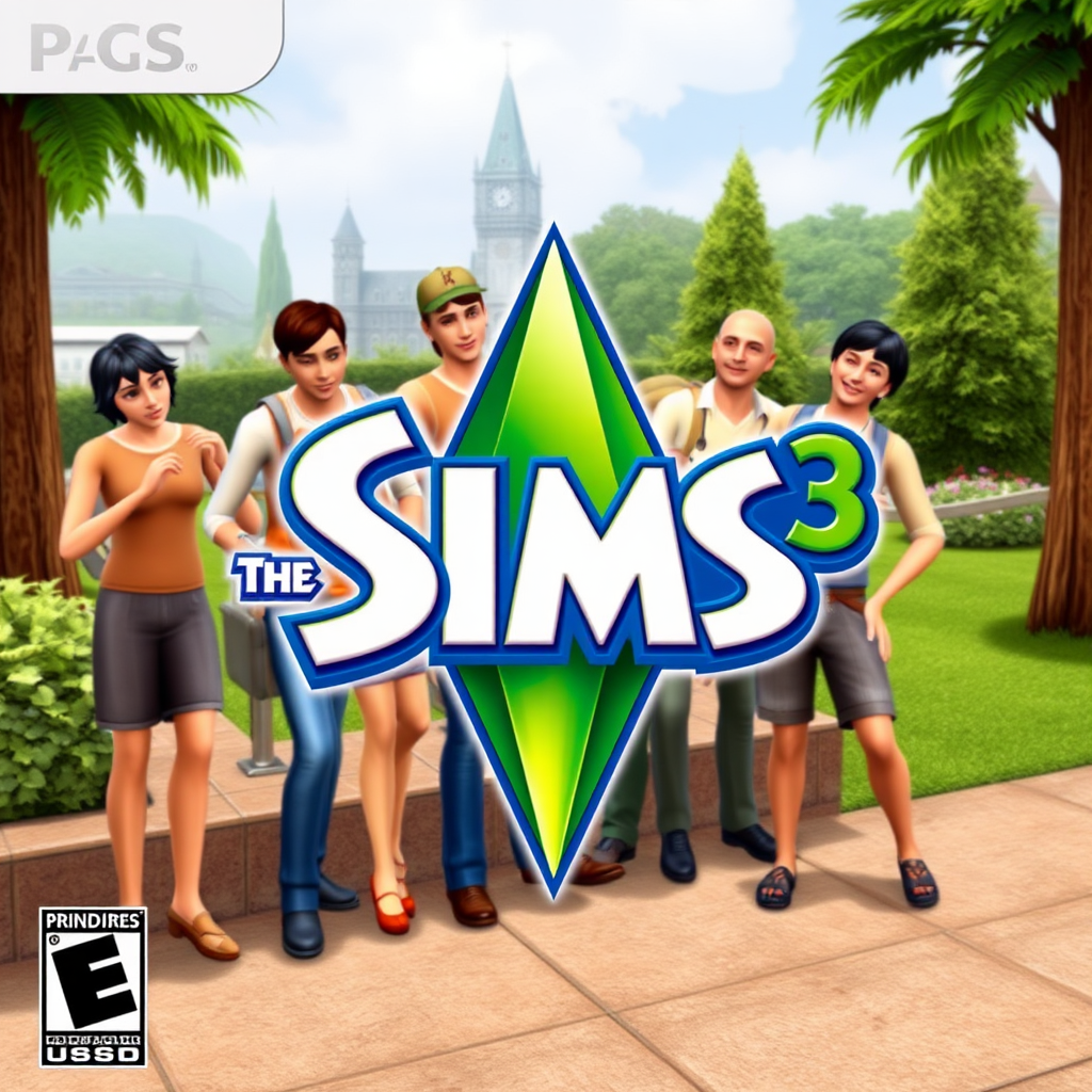 Video game The Sims 3, English, PC