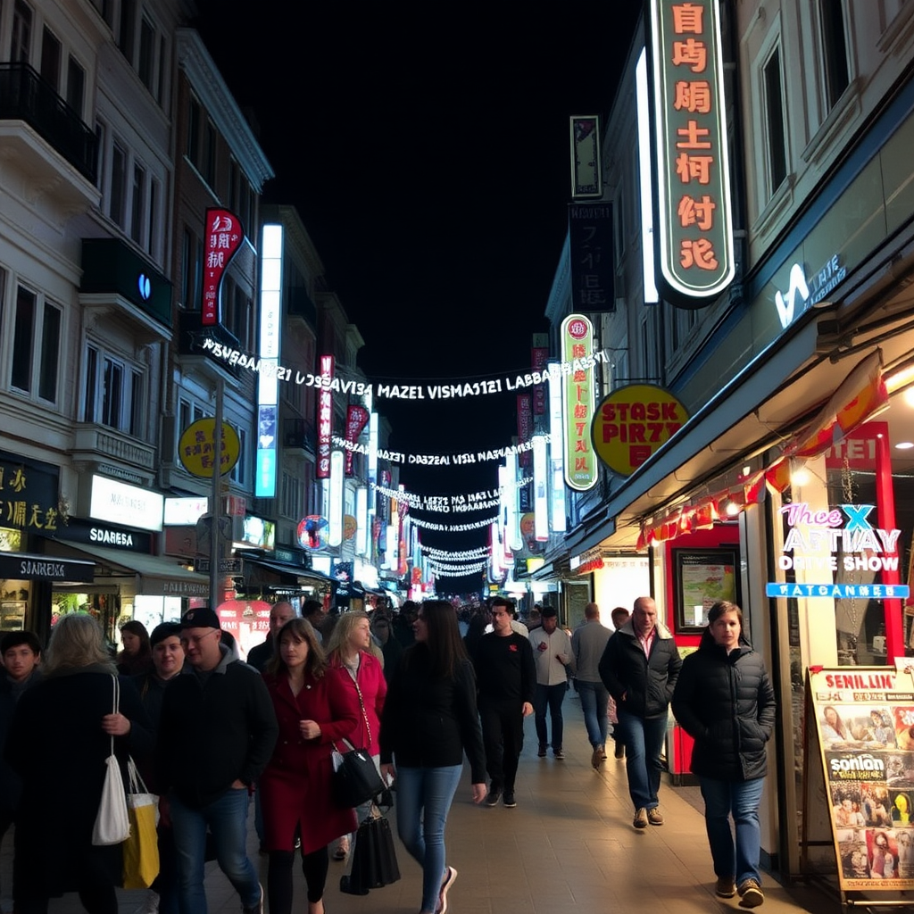 Hazal Kaya, walking street