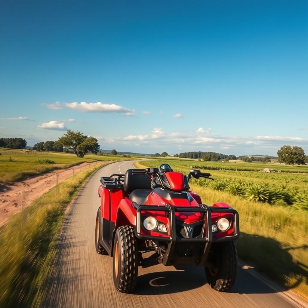 Bird drive atv