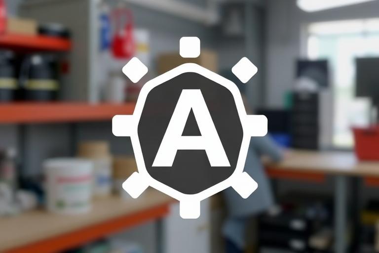 A logo for shop repair software called "Shop Advisor AI"