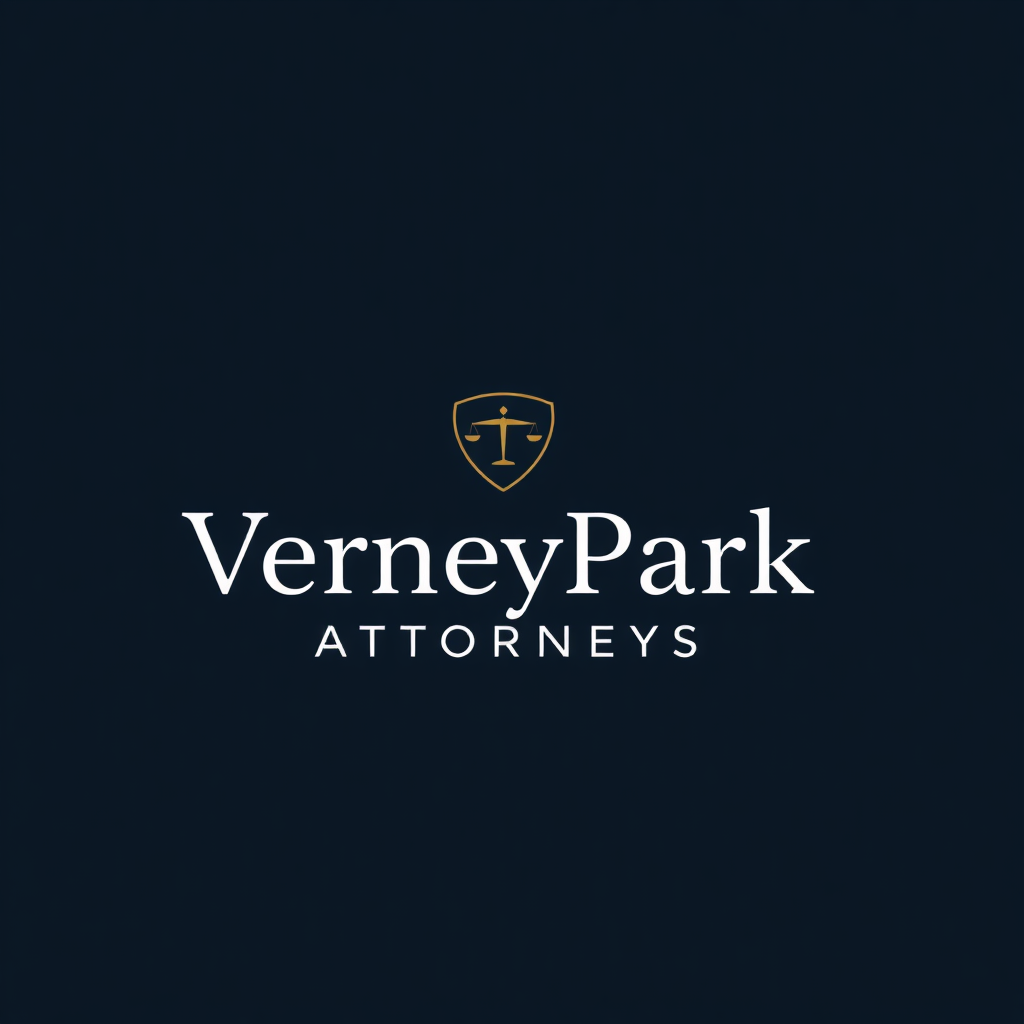 To design a captivating logo for "VerneyPark Attorneys," the focus should be on creating a visual identity that reflects professionalism, trust, and sophistication. The logo should embody the qualities of a reputable law firm while conveying a sense of strength, reliability, and elegance.

Consider incorporating symbols that evoke the legal field, such as a balanced scale or a shield, subtly integrated to represent justice and protection. The typography should be sleek, modern, and refined, with a font that communicates both authority and approachability. A neutral or classic color palette—perhaps deep navy, rich gray, or a muted gold—can add to the sense of prestige and timelessness.

"VerneyPark" can stand out as a unified wordmark, with "Attorneys" placed below or beside it in a complementary but slightly understated font, allowing the firm’s name to take center stage. The overall design should strike a balance between tradition and contemporary style, ensuring it feels modern yet established, instilling confidence in clients and partners alike.