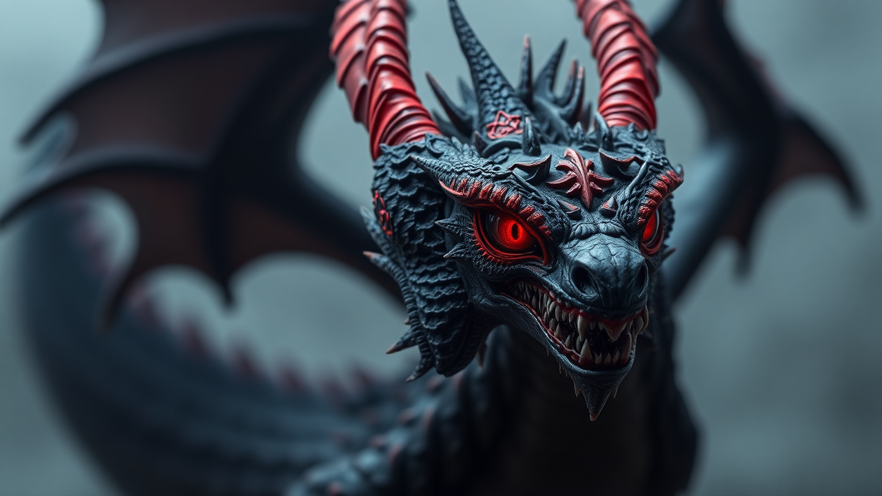 photo, red-eyes dark dragon