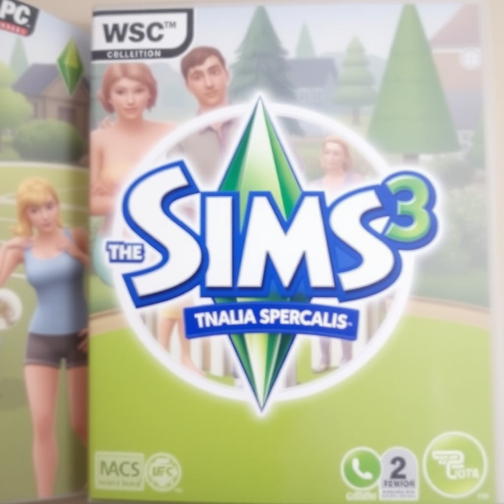 Video game The Sims 3, English, PC