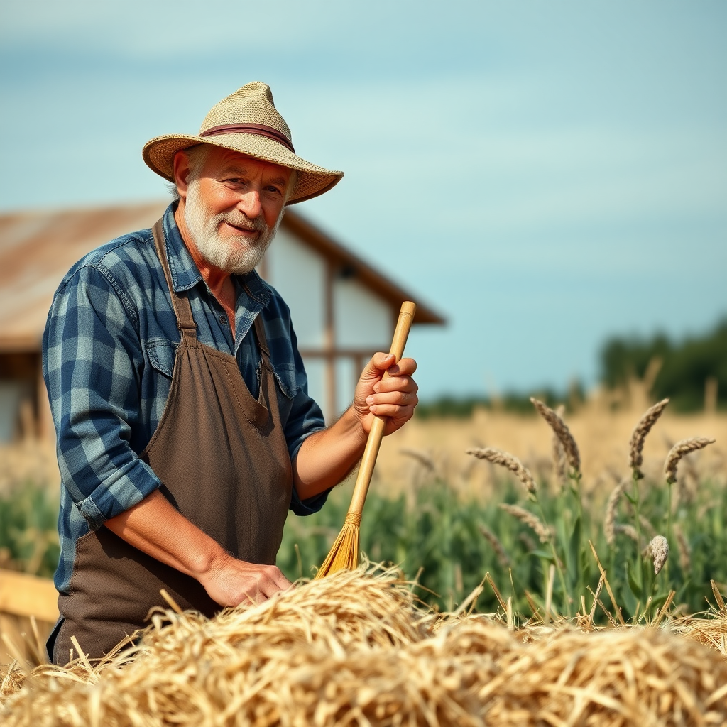 farmer, Danish, middle-aged, high-quality