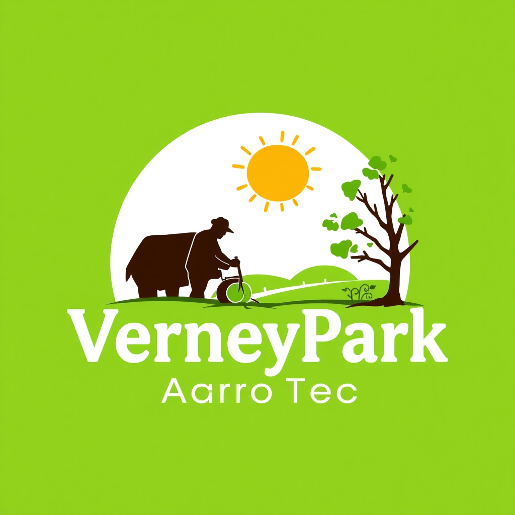 create "VerneyPark-AgroTech" Logo