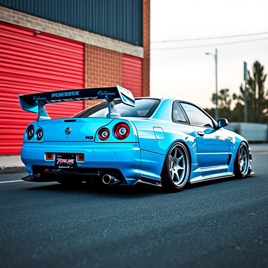 Rocket Bunny Nissan R34