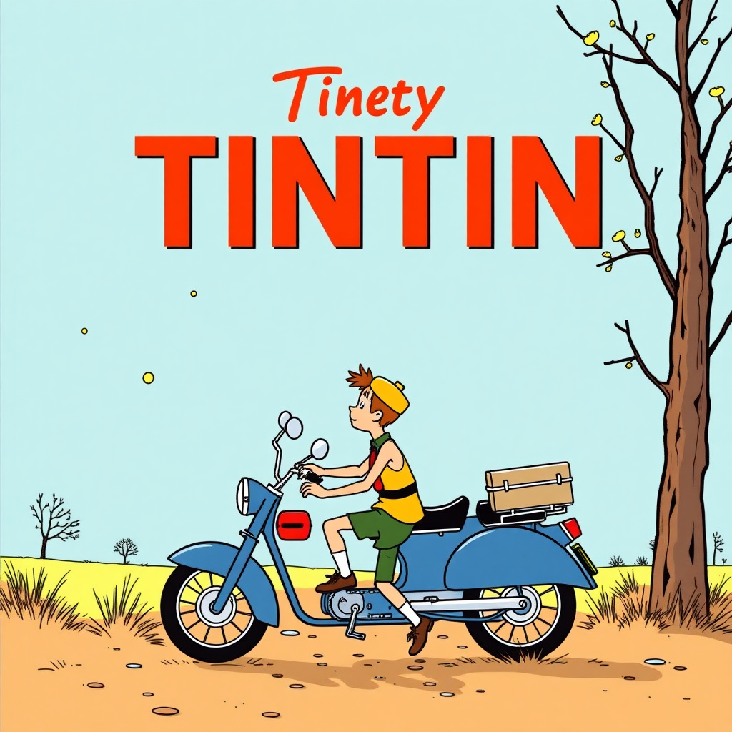 A new Tintin album: