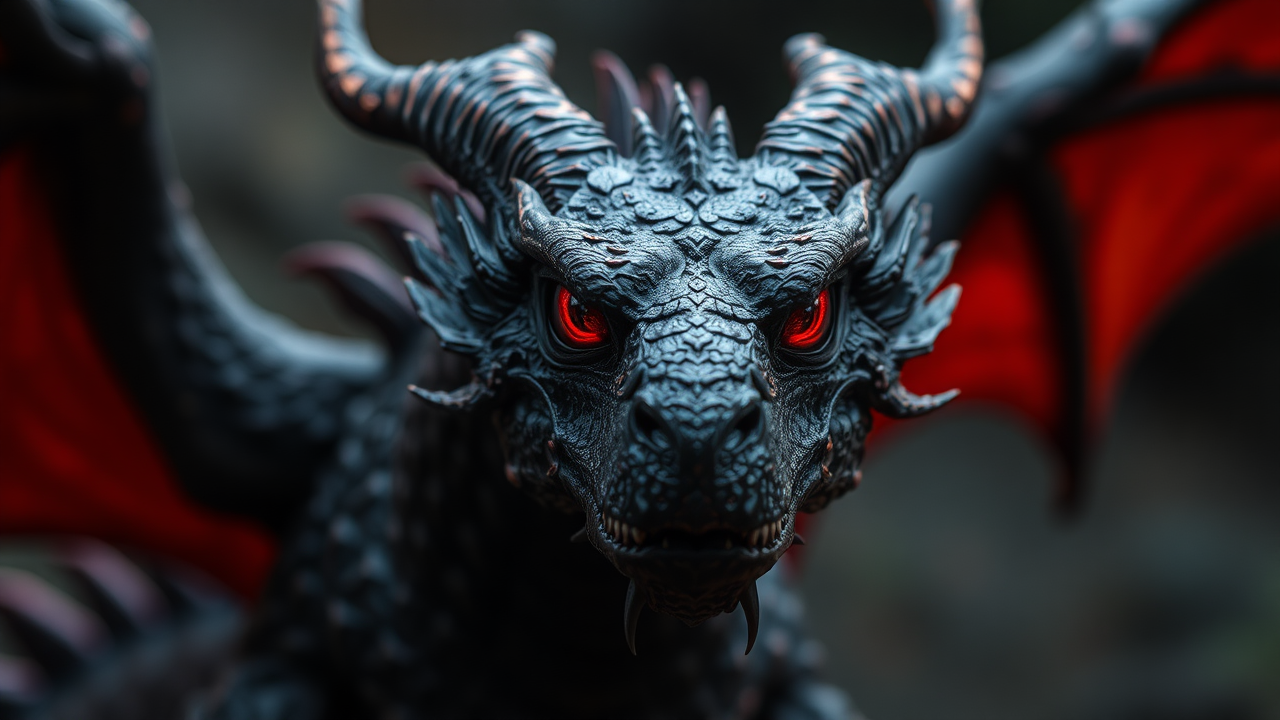 photo, red-eyes dark dragon