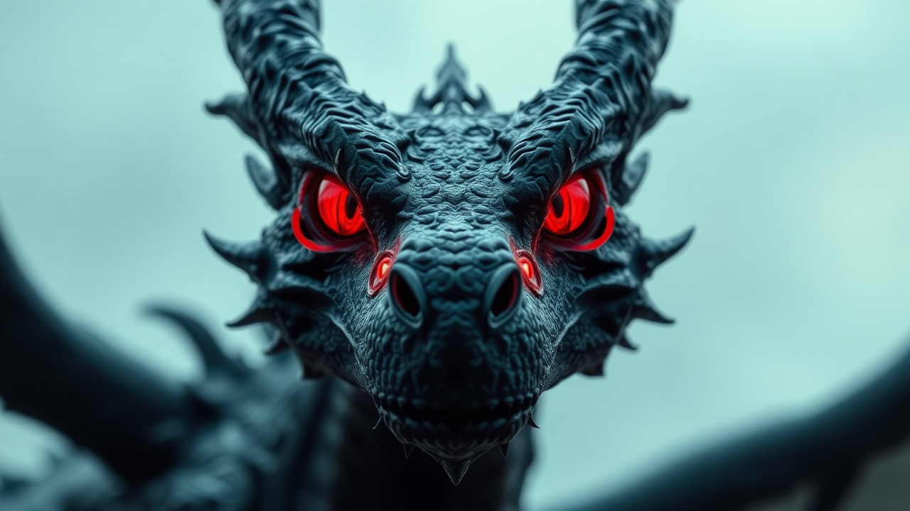 photo, red-eyes dark dragon