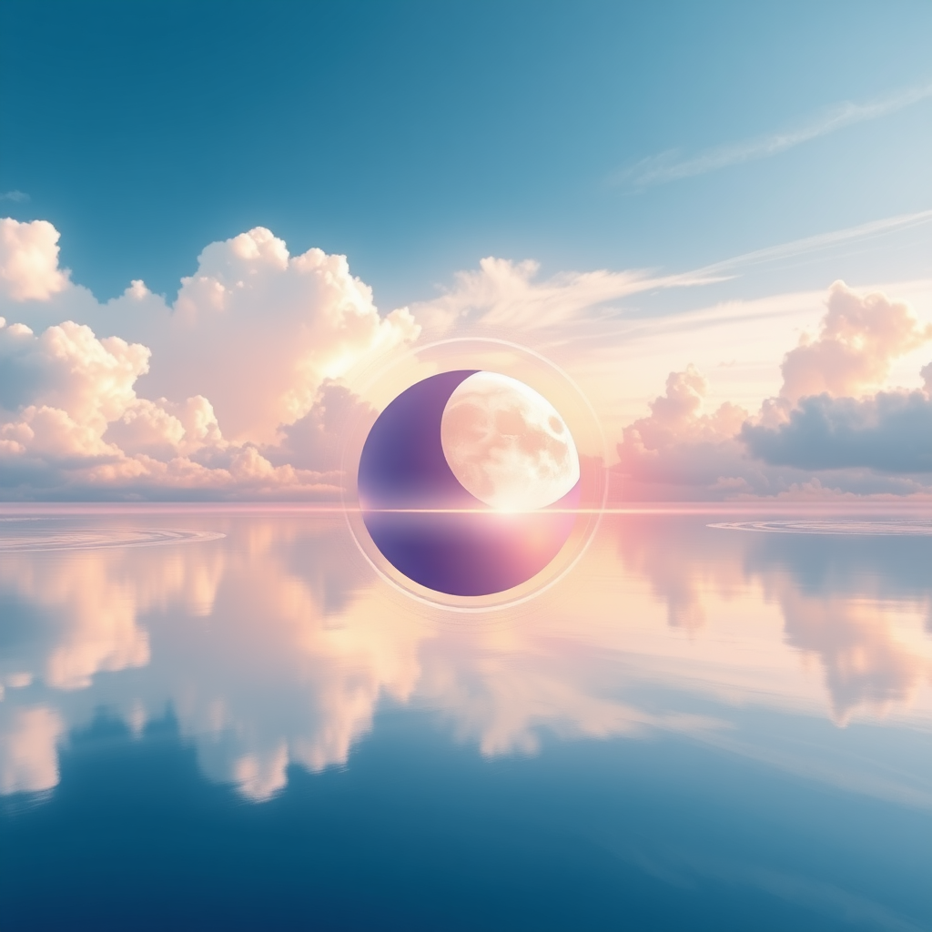 Generate a logo with the imagery of a beautiful dream.