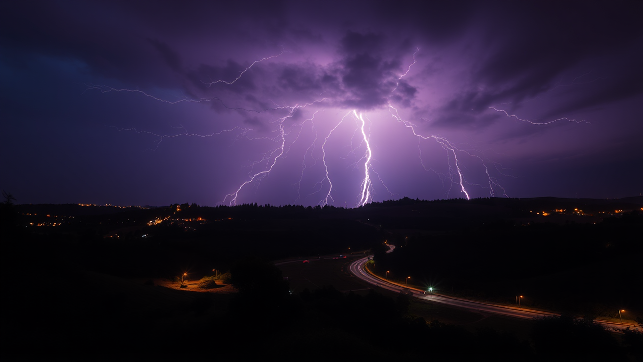 photo, lightning, nature