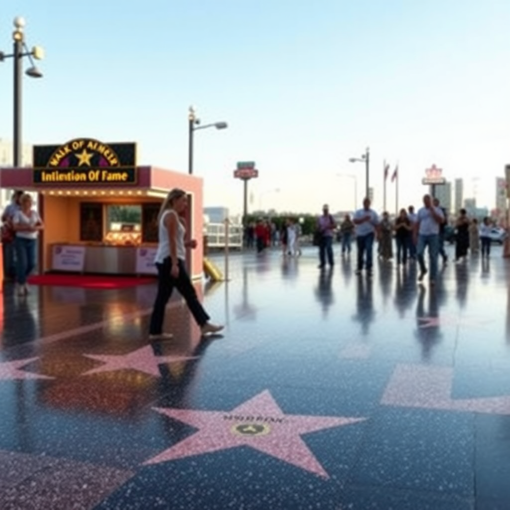 walk of fame star