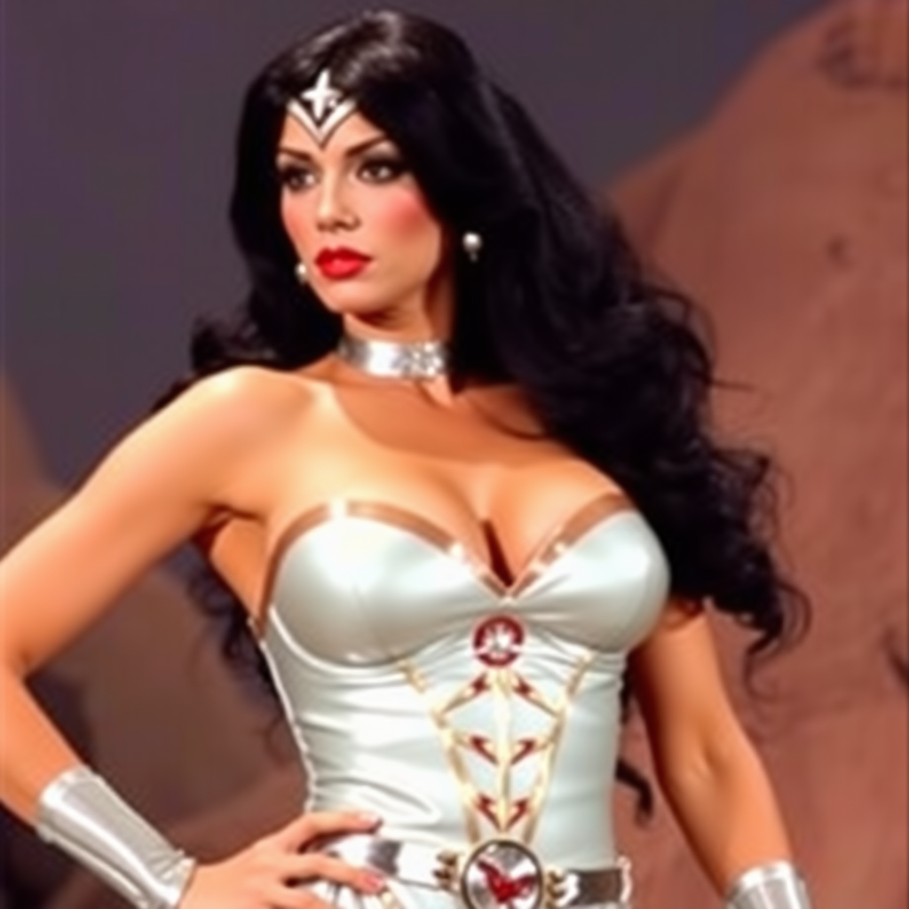 Vampirella in Buck Rogers' TV show from the 70s.