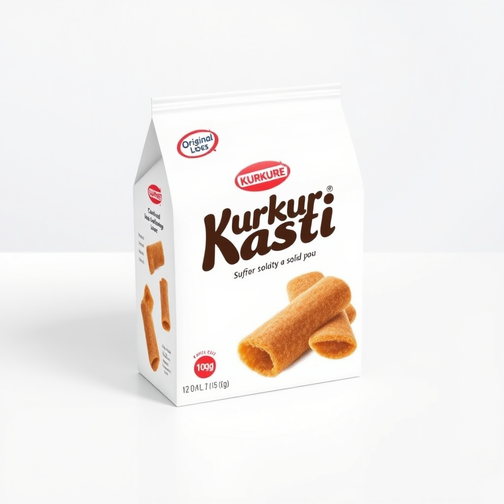 design packaging of kurkure solid masti from its original look