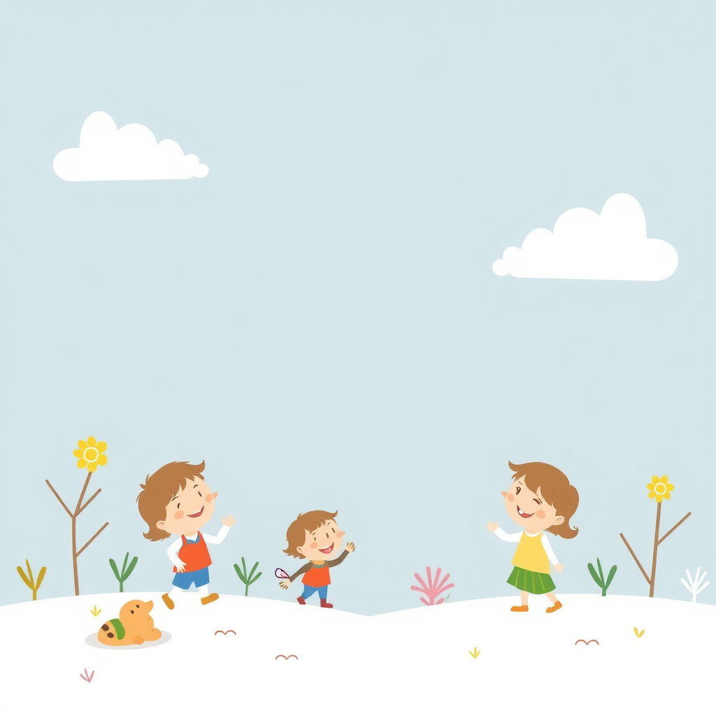 children theme background for product display