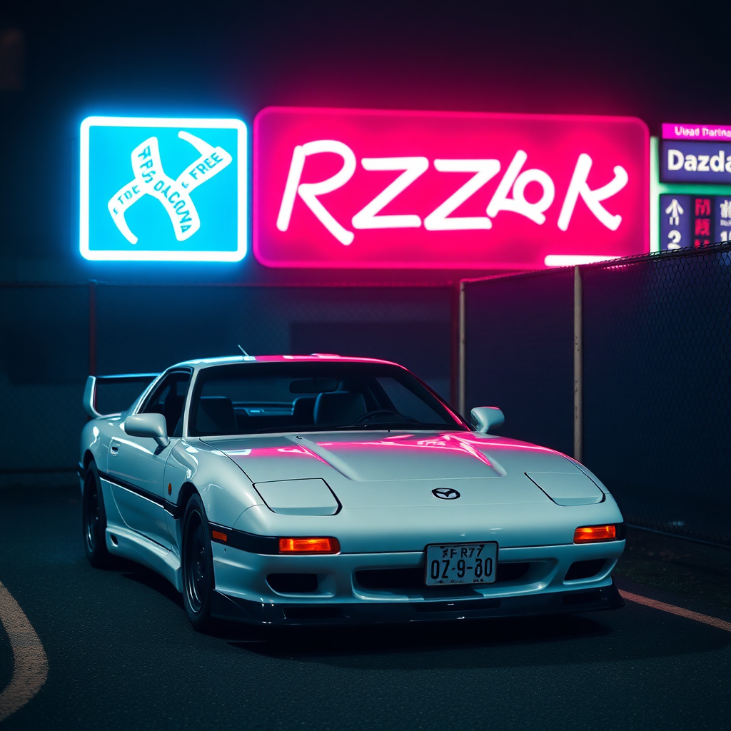 Mazda RX-7 cyberpunk