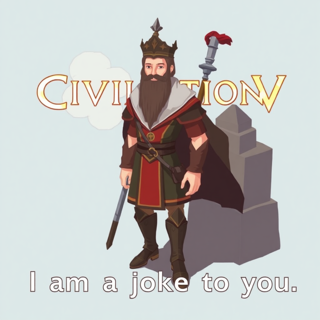 Sid Mairs Civilization V I am a joke to you