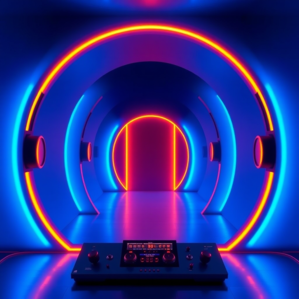 orange + blue = portal radio station Duru Duru Cel Ast Tio De Cara Meo