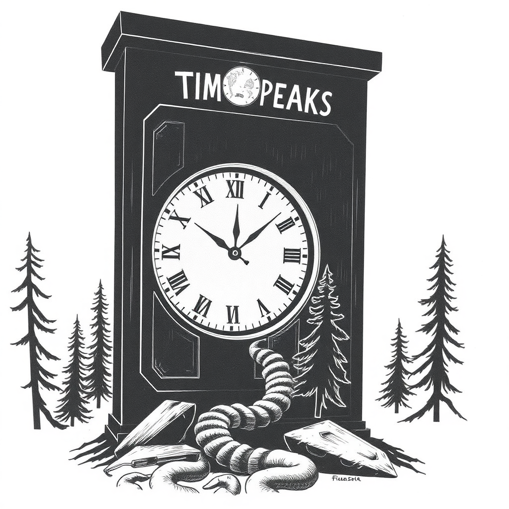 Time Anomalies in Twin Peaks