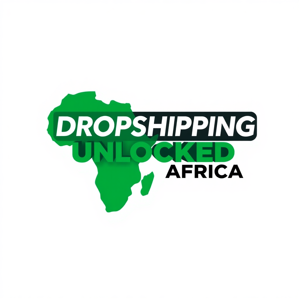 CREATE LOGO FOR "DROPSHIPPING UNLOCKED AFRICA"