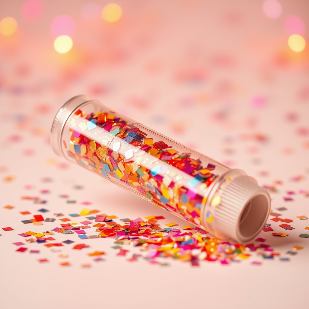 tube of confetti