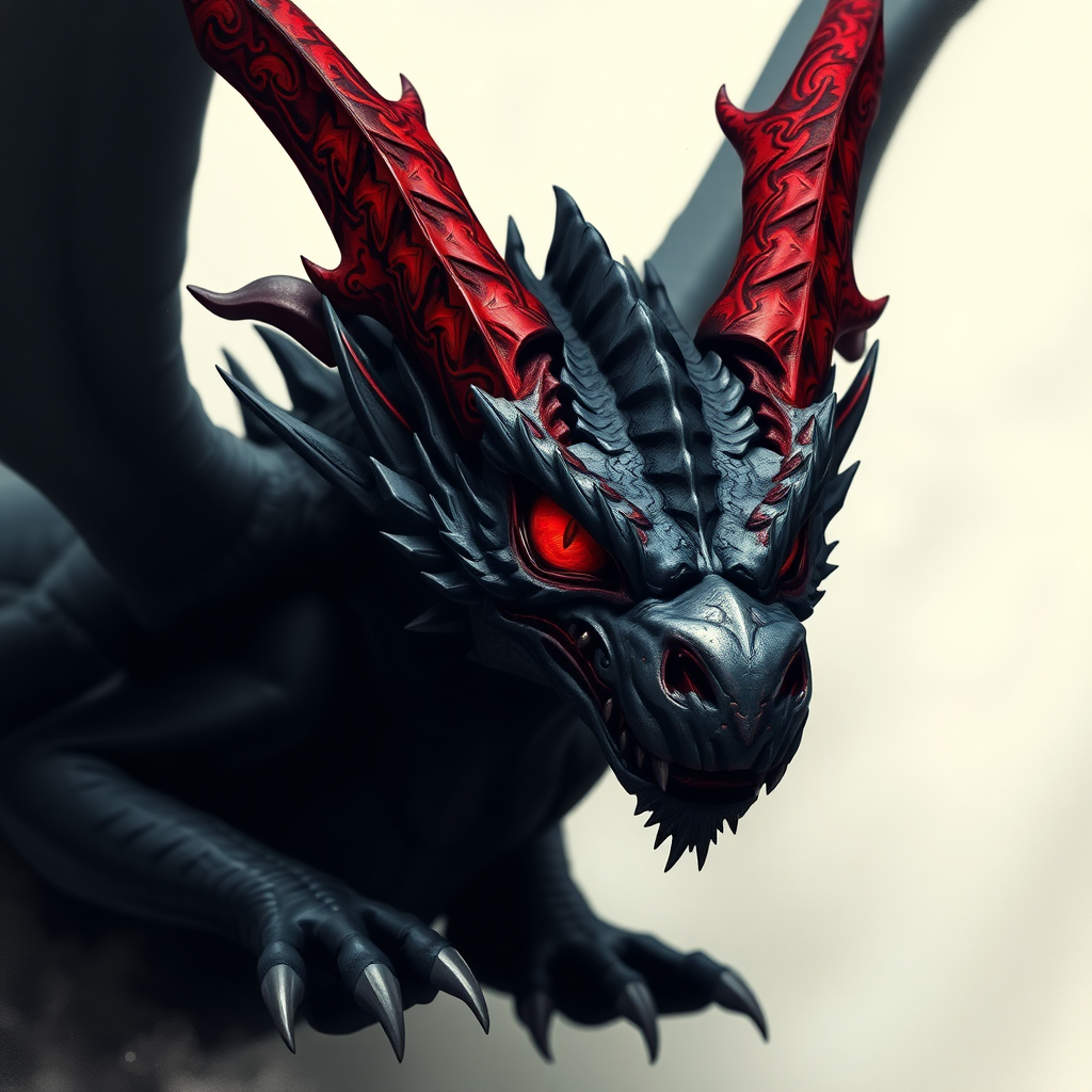 photo, red-eyes dark dragon