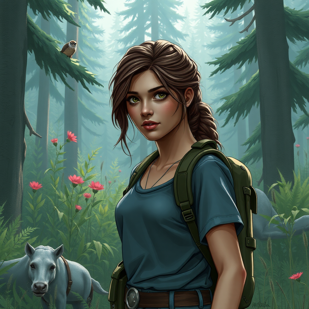 Ellie from the last of us