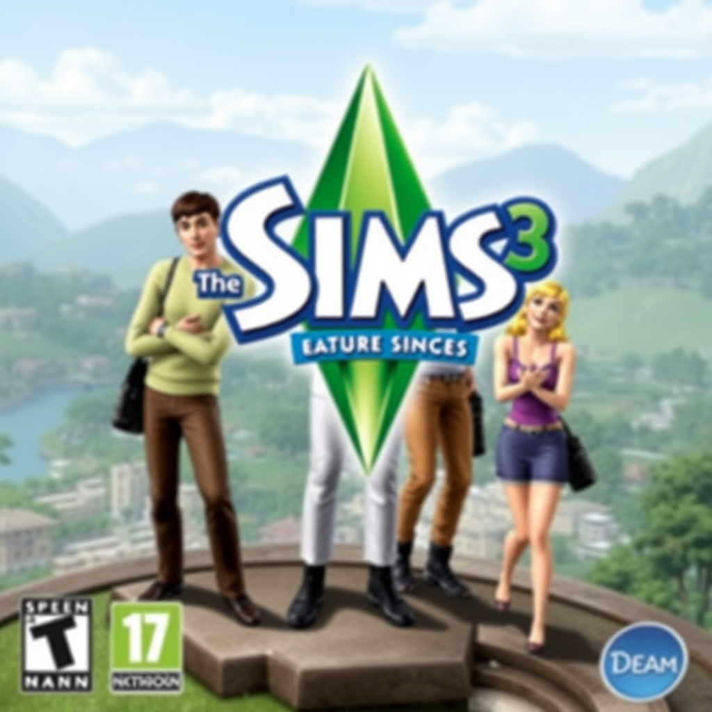 Video game The Sims 3, English, PC