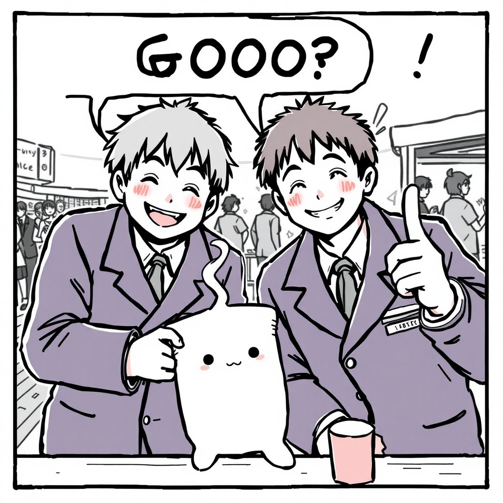 Koume und Kotake says: "GOOOD"