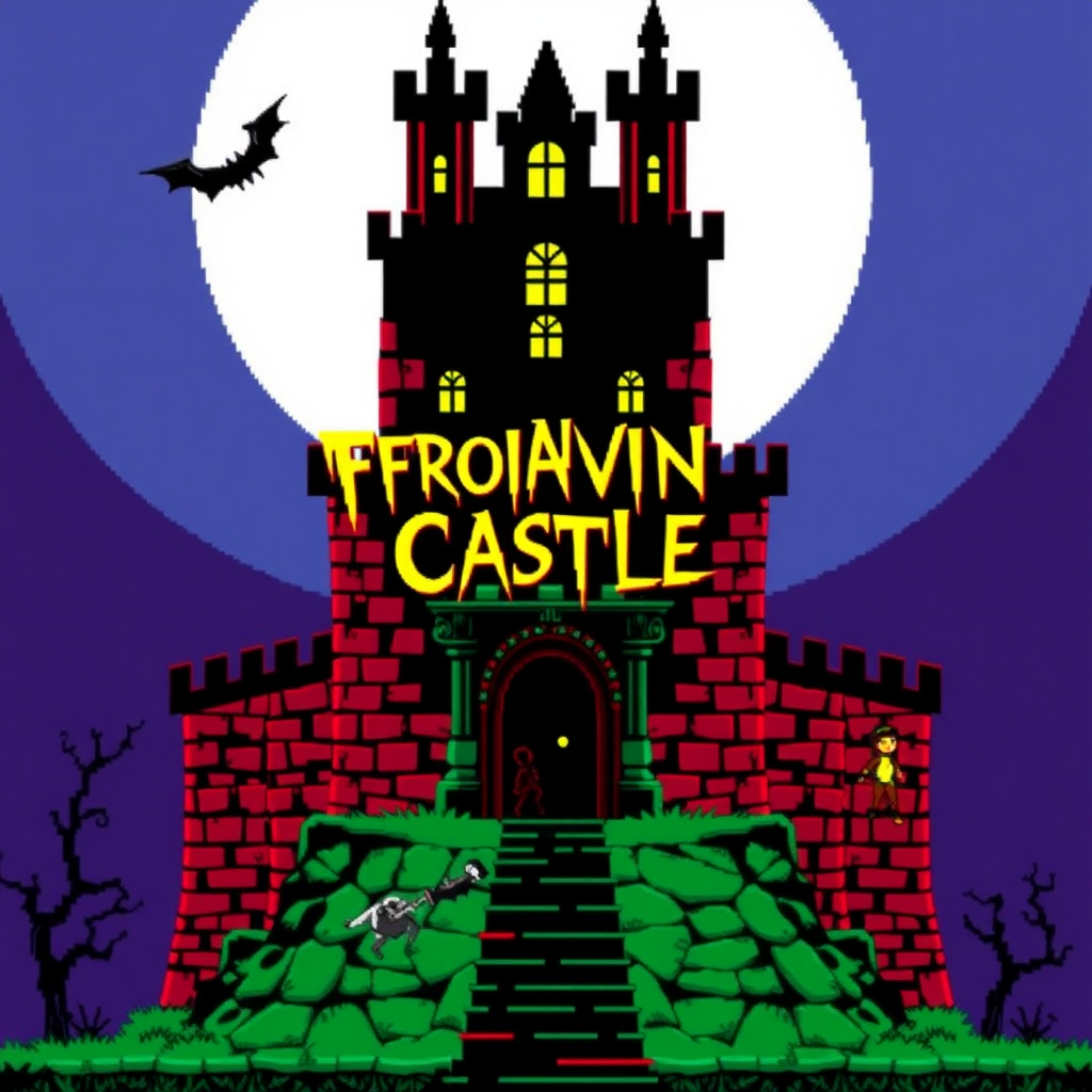 Frightening Castle arcade videogame screenshot