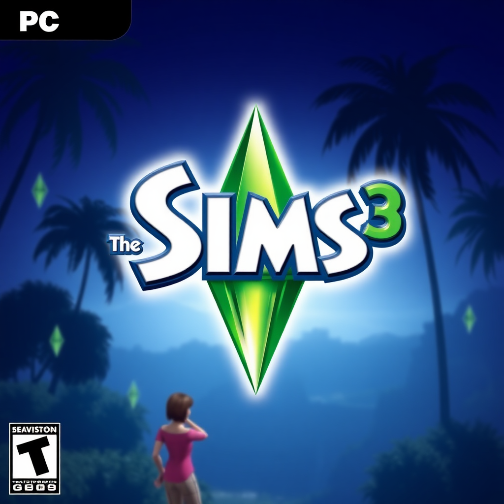 Video game The Sims 3, English, PC