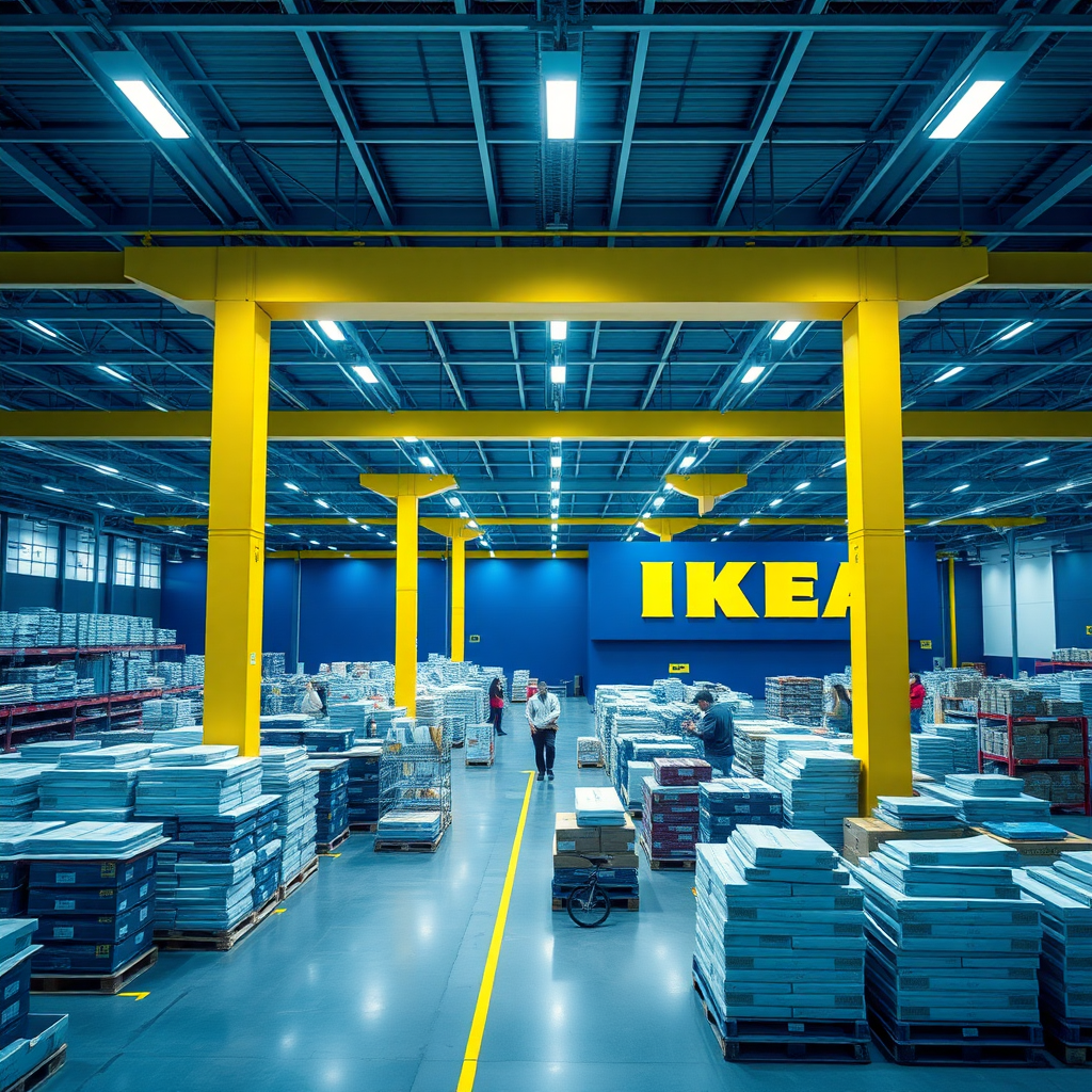 a vast ikea superstore