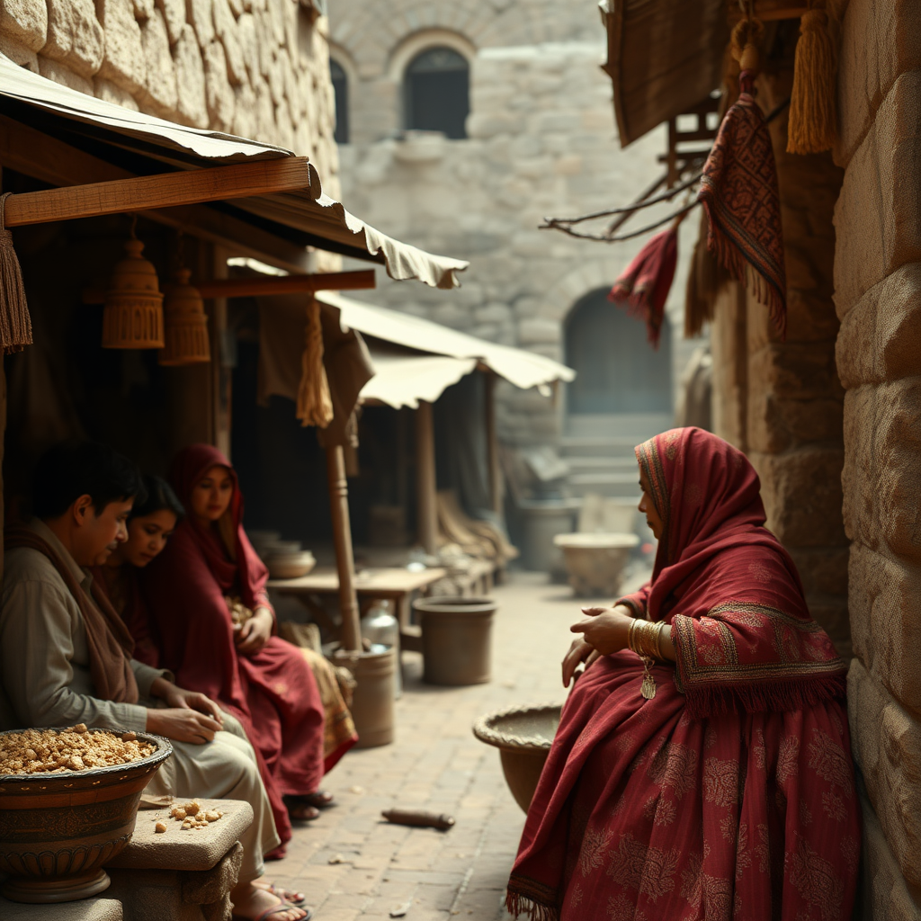 Female slave market