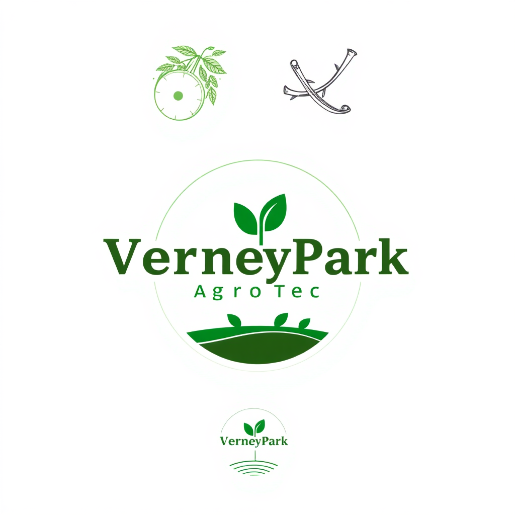 create "VerneyPark-AgroTech" Logo